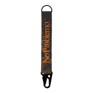 No Problemo Mini Problemo Carabiner Keychain Camo