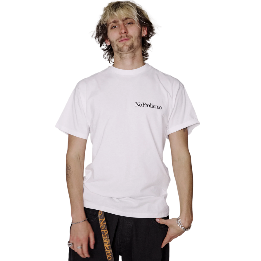 No Problemo Mini Problemo Short Sleeve T-Shirt White