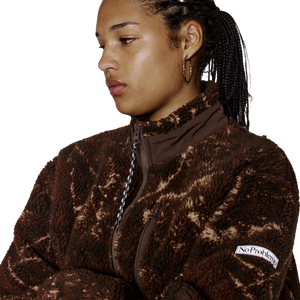 No Problemo NP Forest Heavy Fleece Jacket Camo