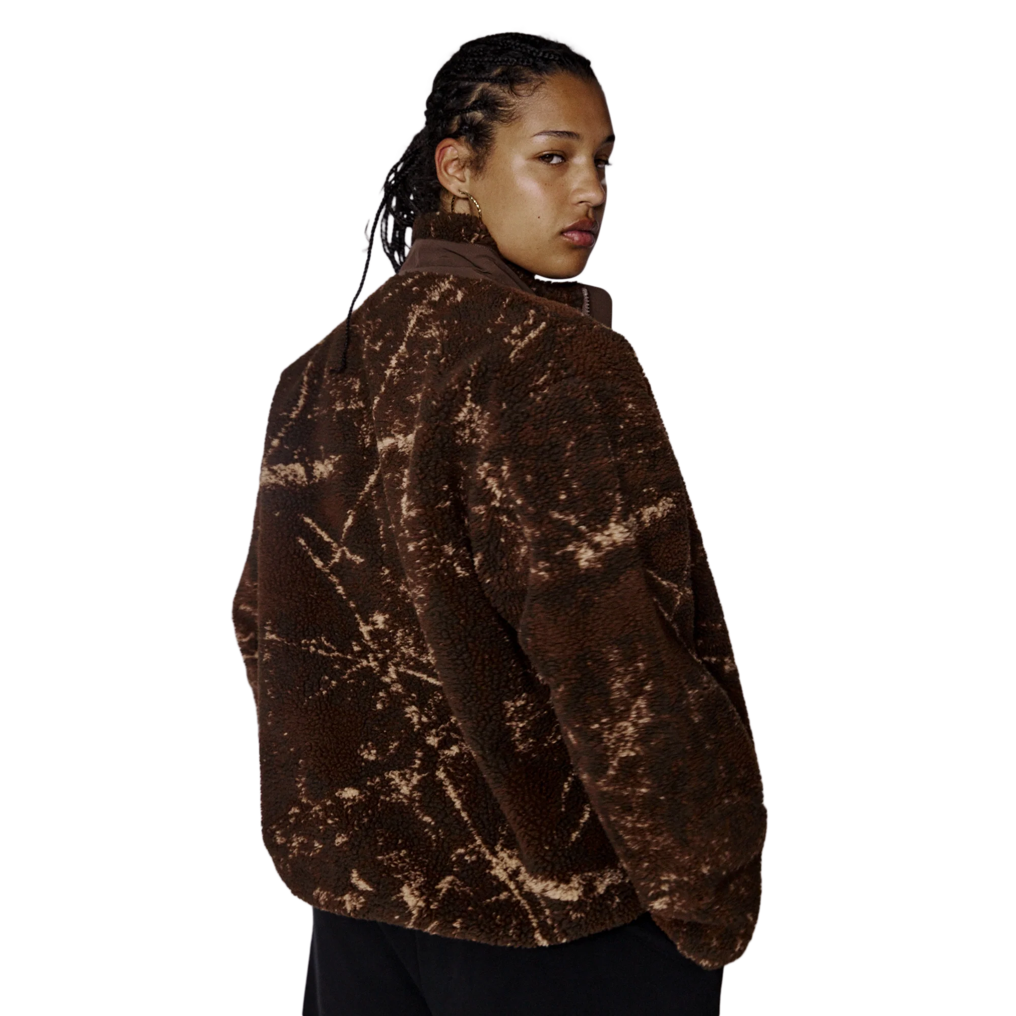 No Problemo NP Forest Heavy Fleece Jacket Camo