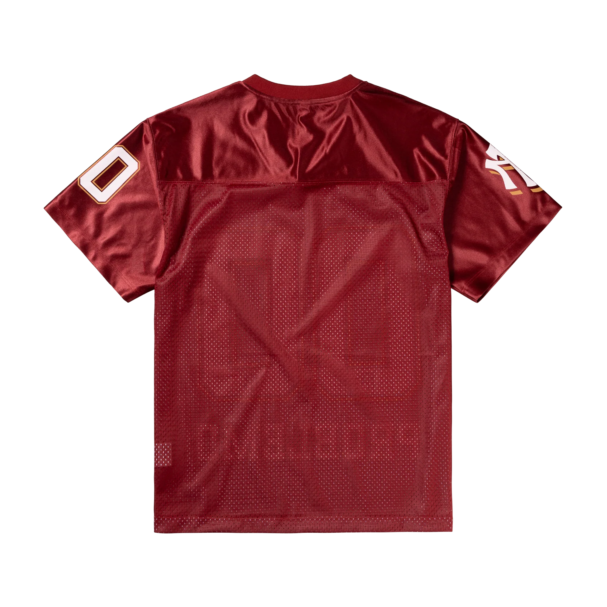 No Problemo NP00 Sports Poly Short Sleeve Jersey Red