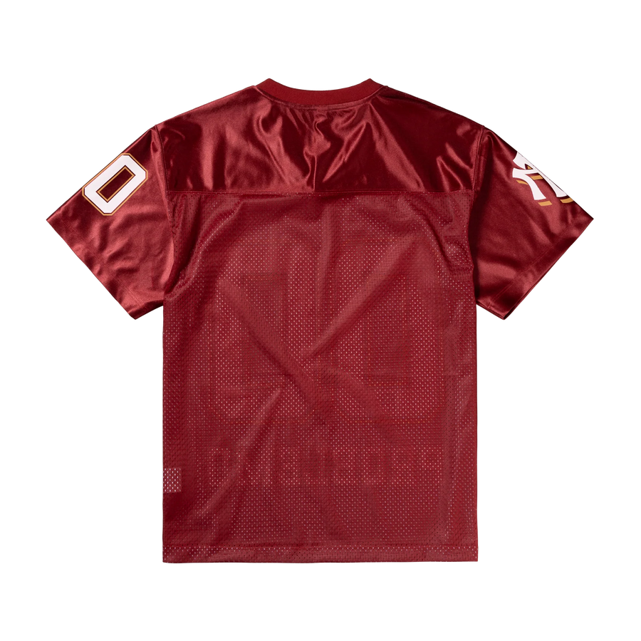 No Problemo NP00 Sports Poly Short Sleeve Jersey Red