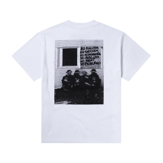 No Problemo No War Short Sleeve T-Shirt White