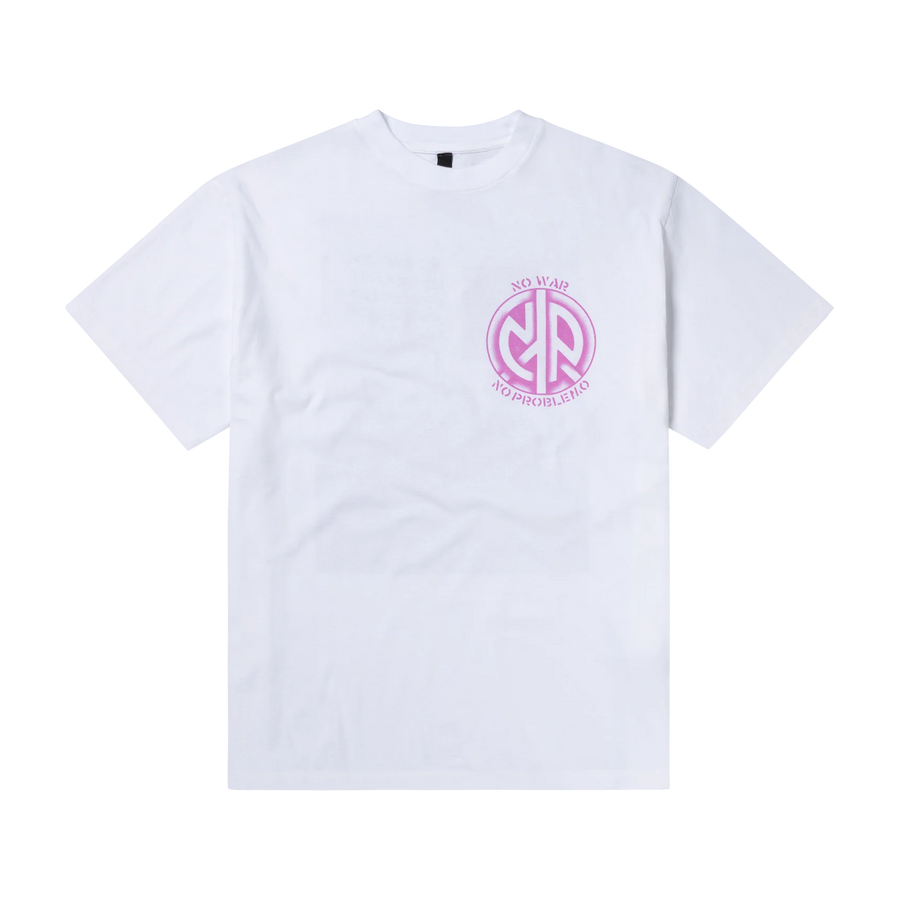 No Problemo No War Short Sleeve T-Shirt White