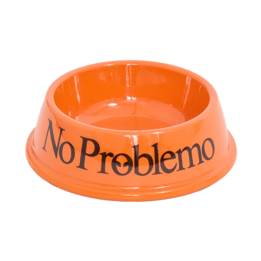 No Problemo Pet Bowl Orange