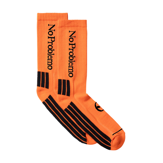 No Problemo Sock Orange
