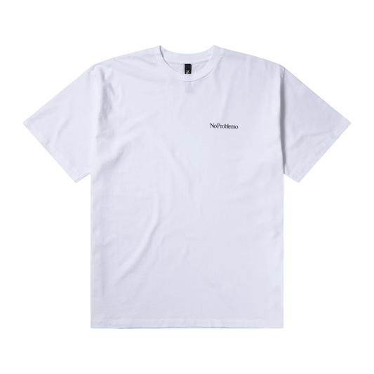 No Problemo Spaced Out Short Sleeve T-Shirt White