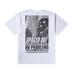 No Problemo Spaced Out Short Sleeve T-Shirt White