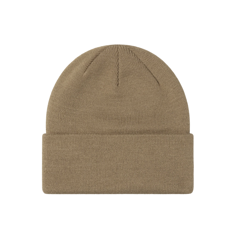 No Problemo Sticker Beanie Khaki