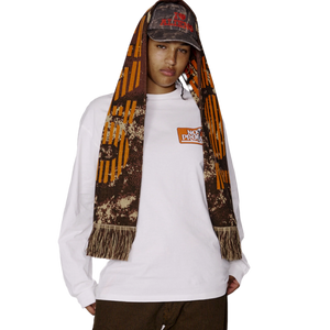 No Problemo Stickers Long Sleeve T-Shirt White