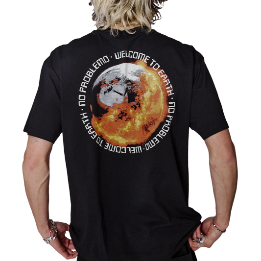 No Problemo Terra Inferno Short Sleeve T-Shirt Black