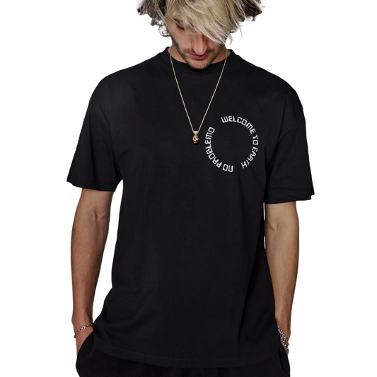 No Problemo Terra Inferno Short Sleeve T-Shirt Black