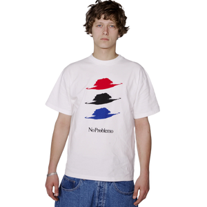 No Problemo Wiley Ufo Short Sleeve T-Shirt White