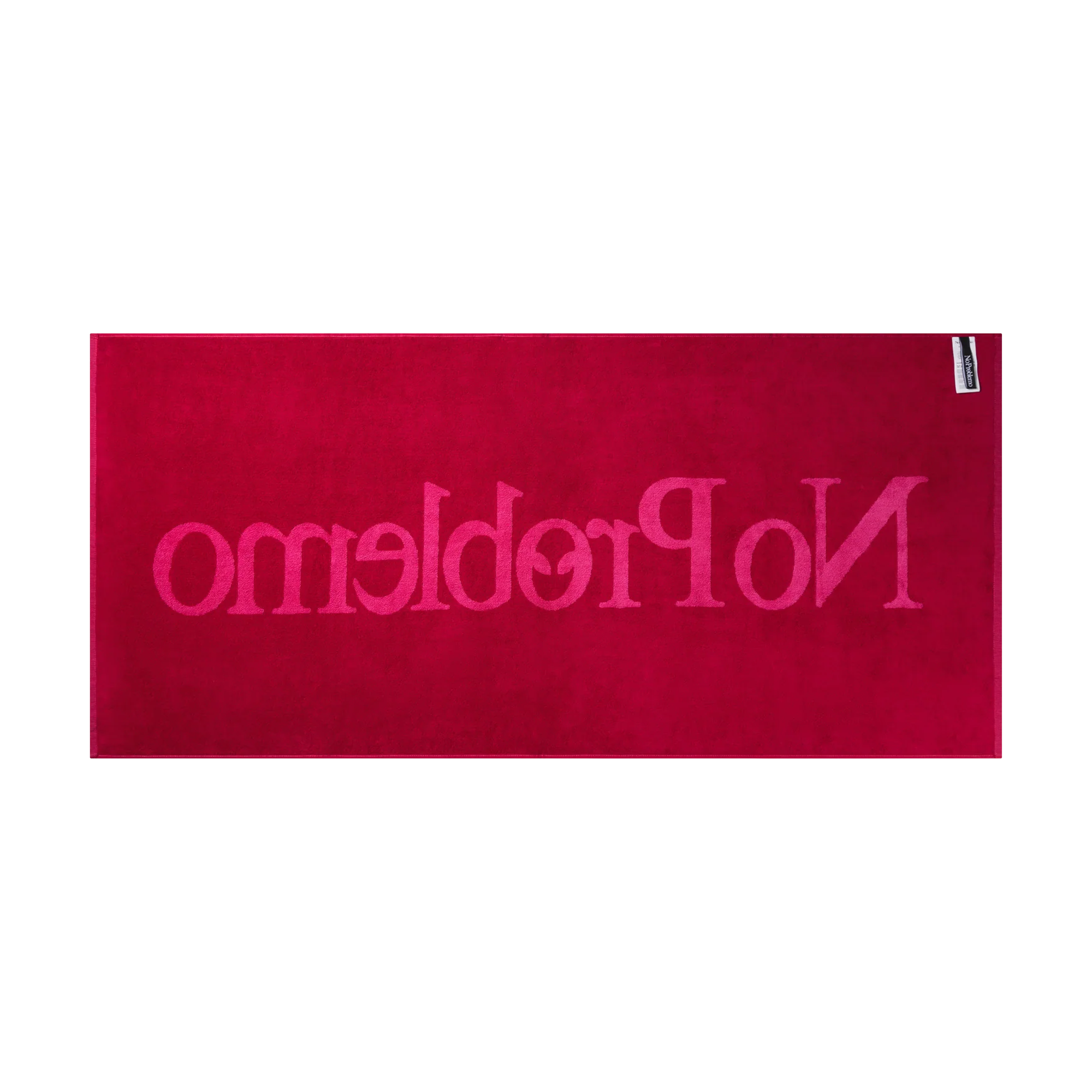 No Problemo Beach Towel Pink