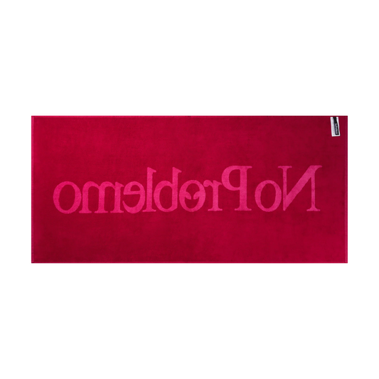 No Problemo Beach Towel Pink