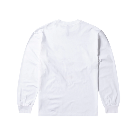 No Problemo No Silence L/S T-Shirt White