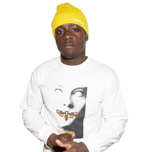 No Problemo No Silence L/S T-Shirt White