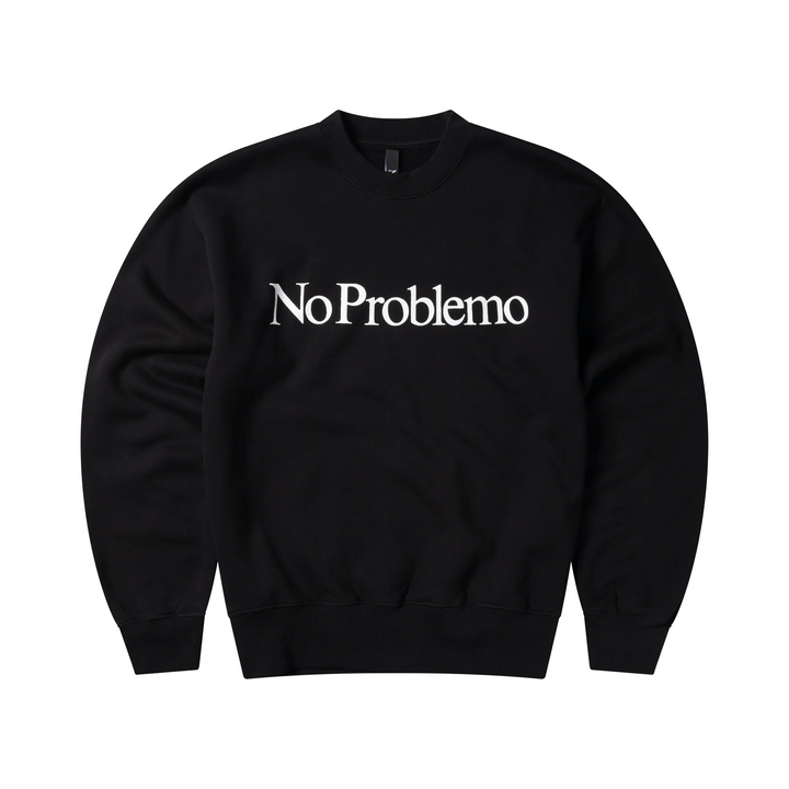 No Problemo Sweatshirt Black NP20002.03