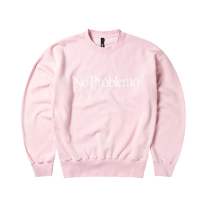 No Problemo Sweatshirt Pale Pink NP20002.03