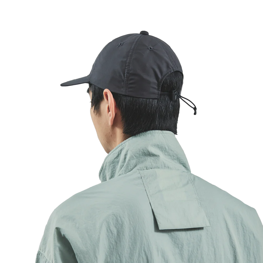 Meanswhile Nylon Twill 6Panel Cap Charcoal