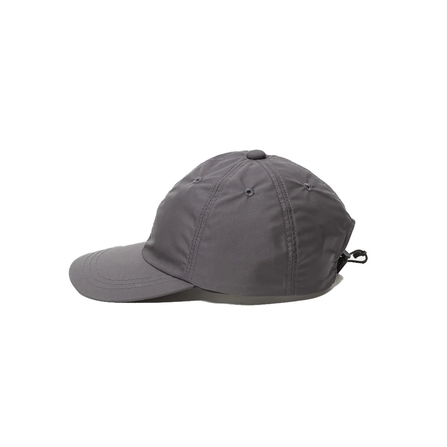 Meanswhile Nylon Twill 6Panel Cap Charcoal