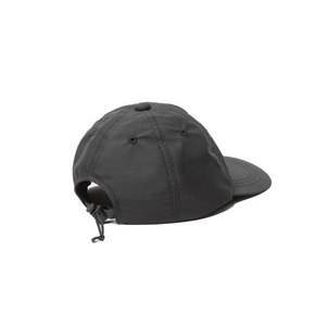 Meanswhile Nylon Twill 6Panel Cap Off Black