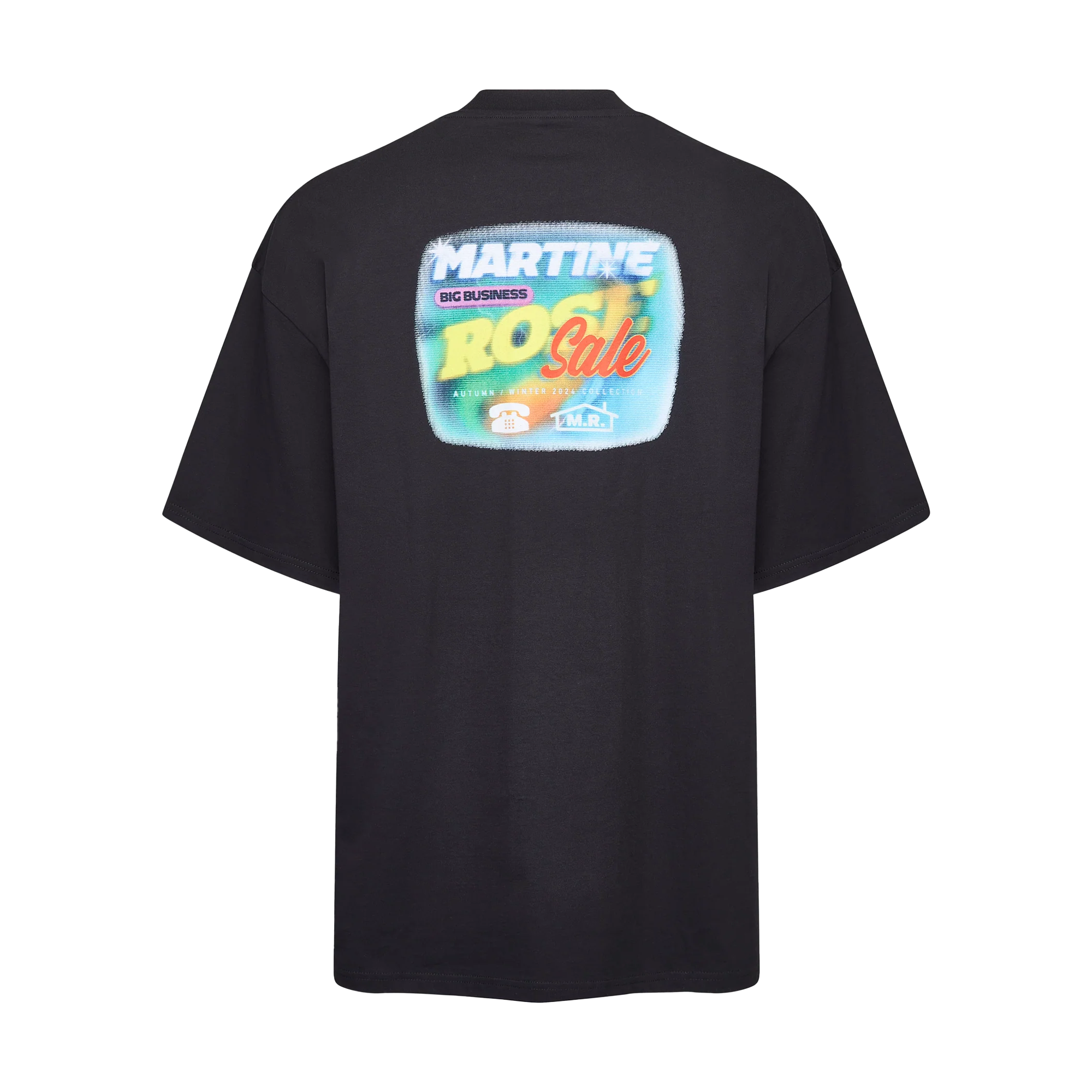 Martine Rose Oversized SS T-Shirt Telly Black