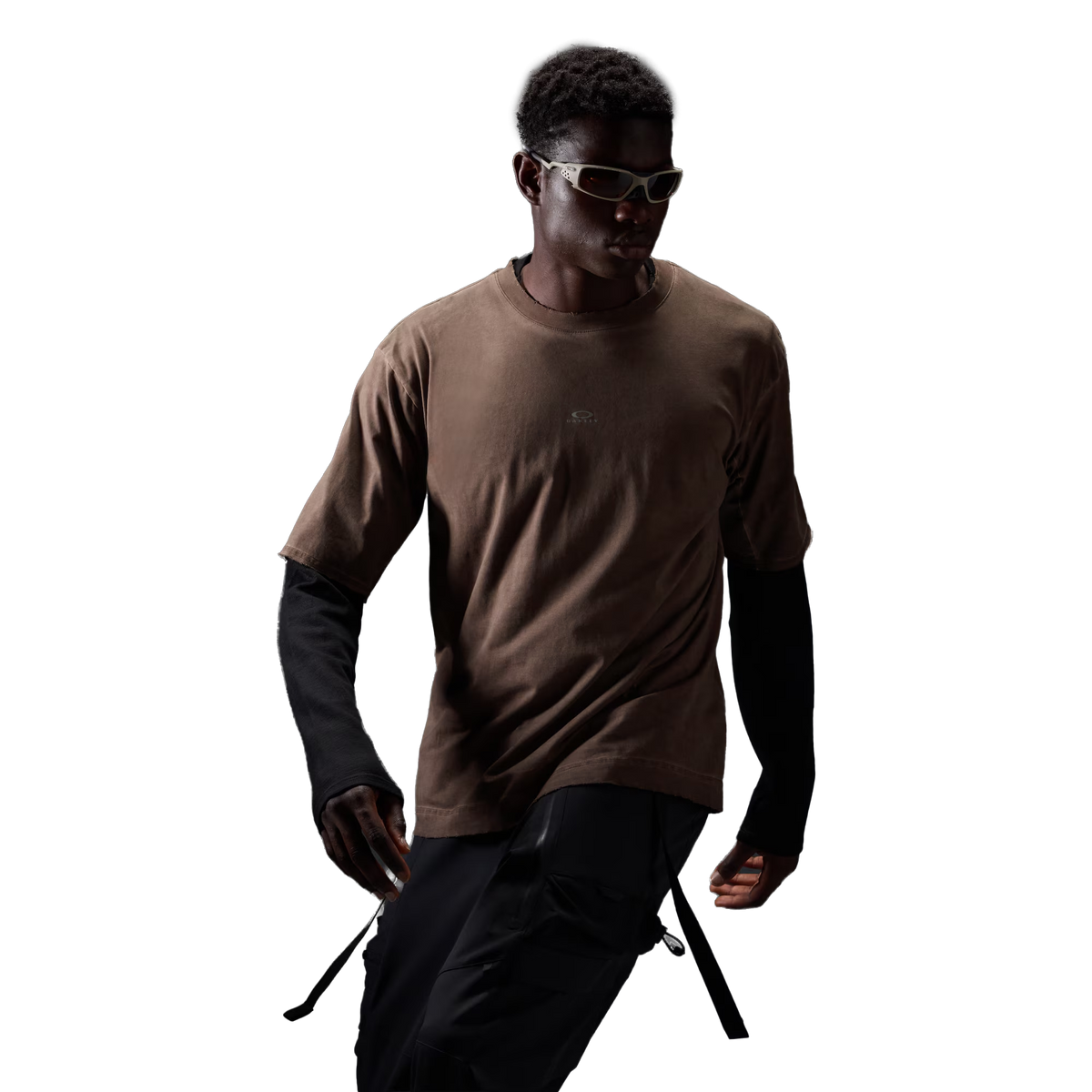 Oakley Latitude Veil T-Shirt Dark Umber