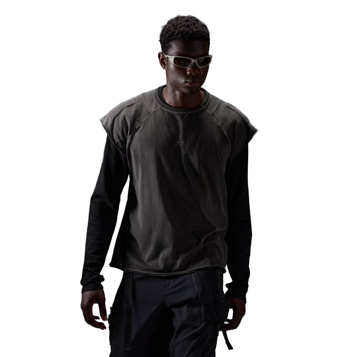 Oakley Latitude Veil Tank Top Granite Gray