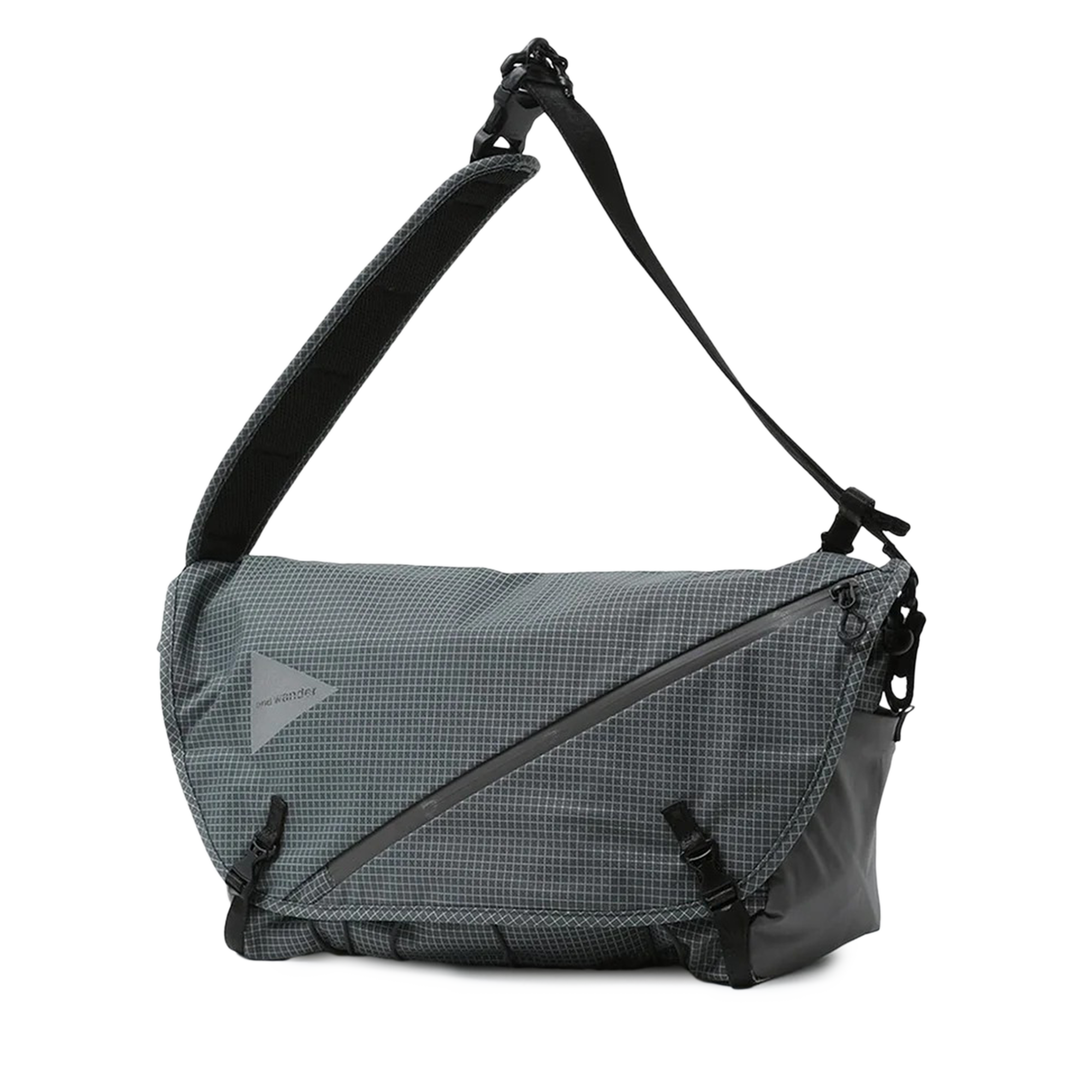 and wander Ocean Rip Messenger Bag Gray