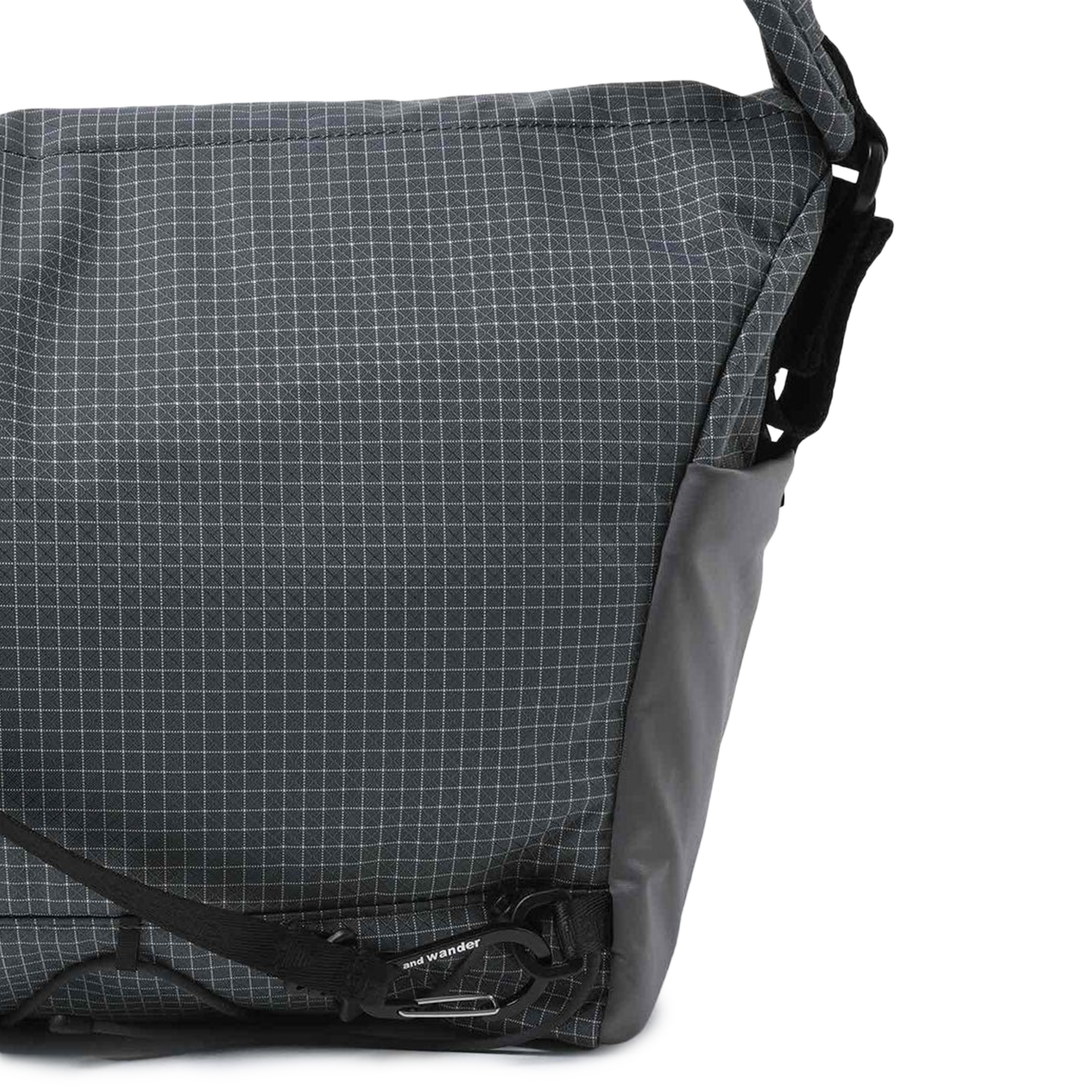 and wander Ocean Rip Messenger Bag Gray