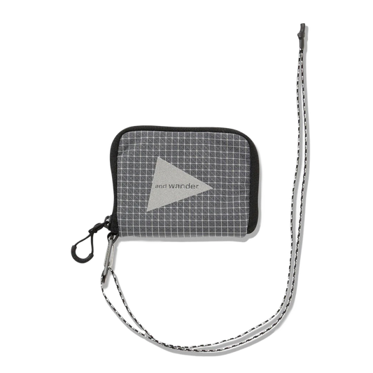 and wander Ocean Rip Wallet Gray