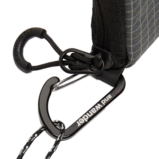 and wander Ocean Rip Wallet Gray