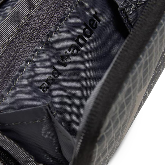 and wander Ocean Rip Wallet Gray