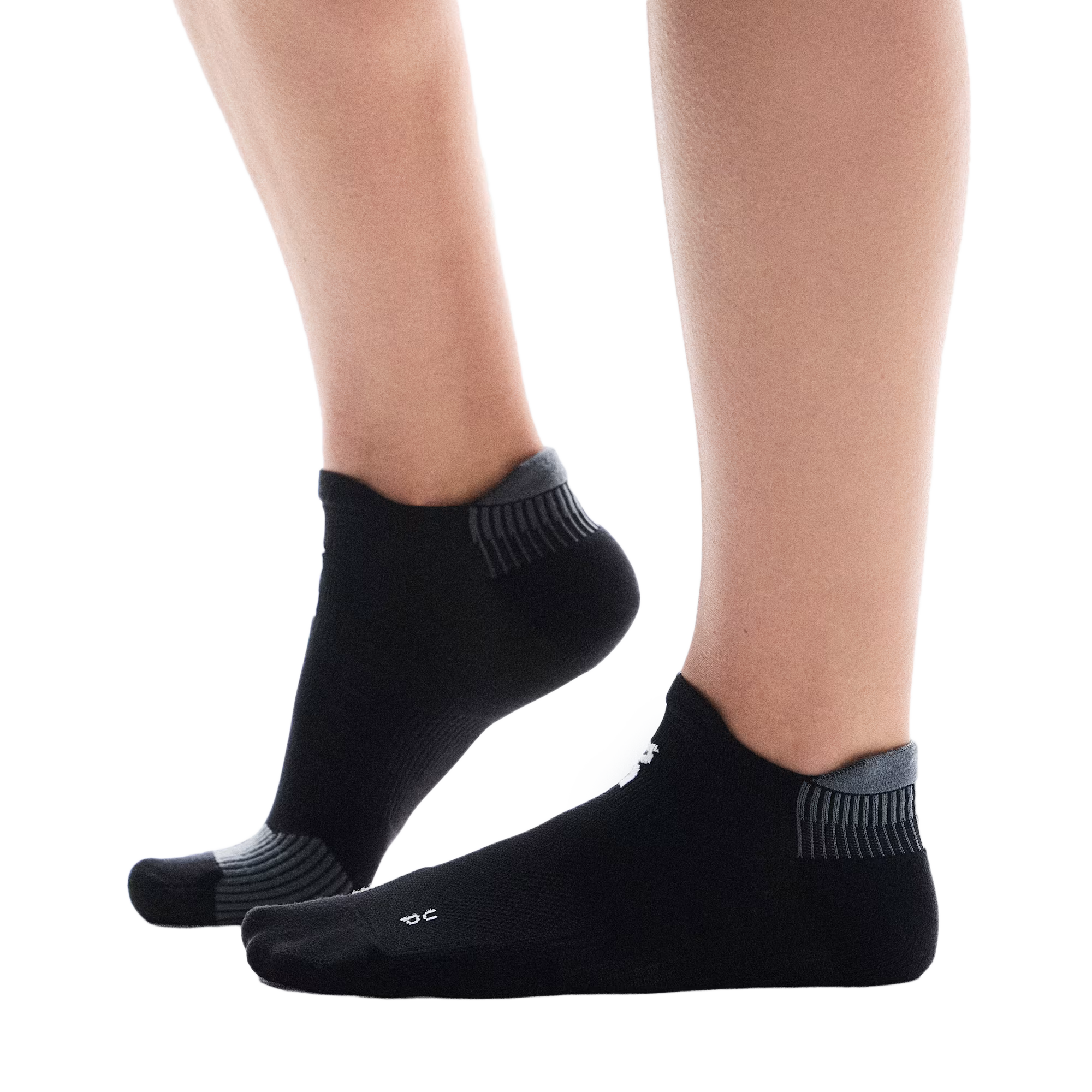 On Core Run Sock Low 2-Pack Black