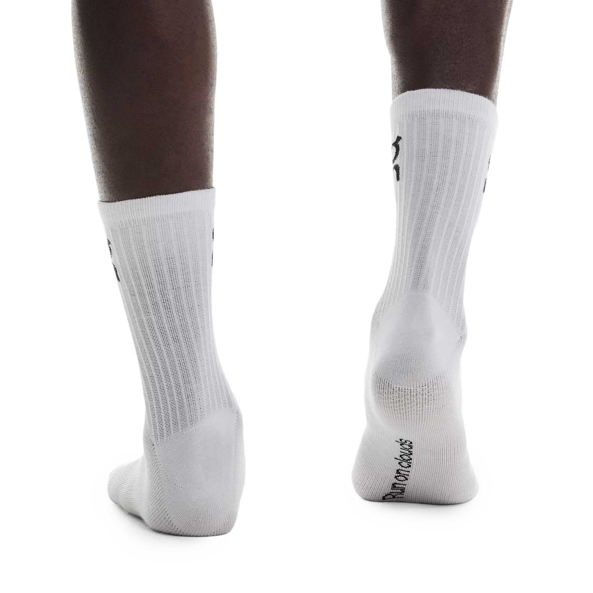 On Logo Sock High 3-Pack White