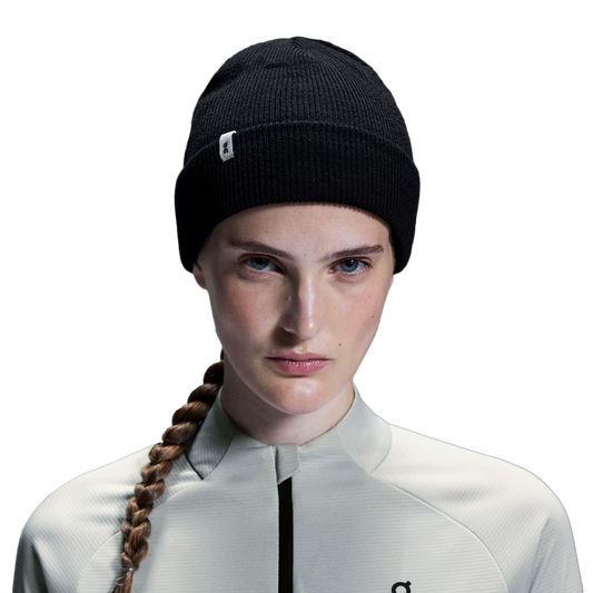 On Merino Beanie Black