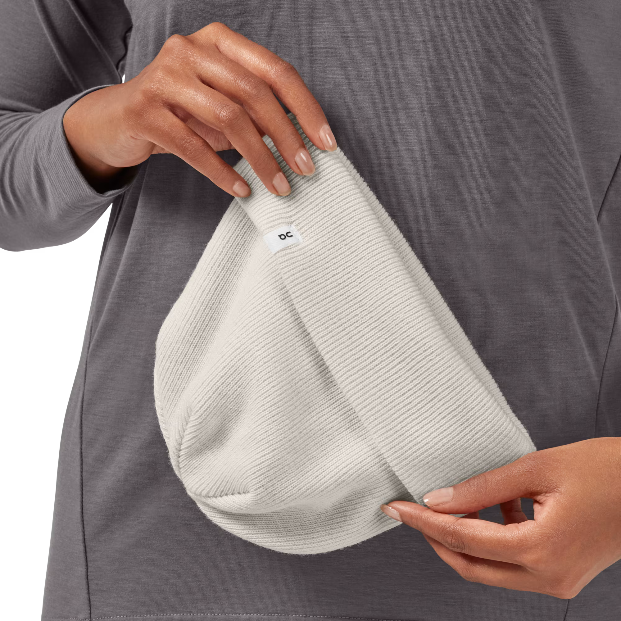 On Merino Beanie Oat