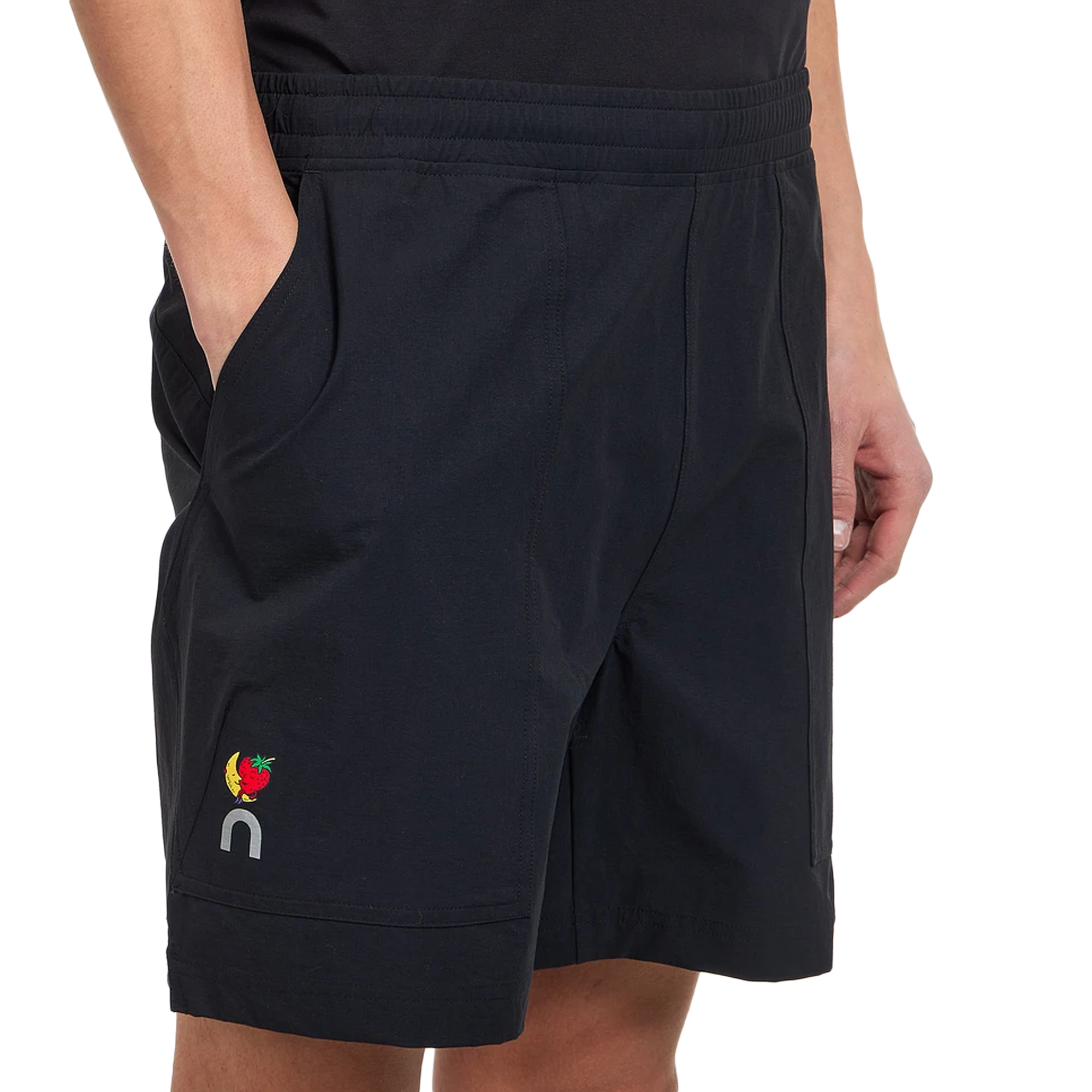 On x Sky High Farm Trek Shorts Black