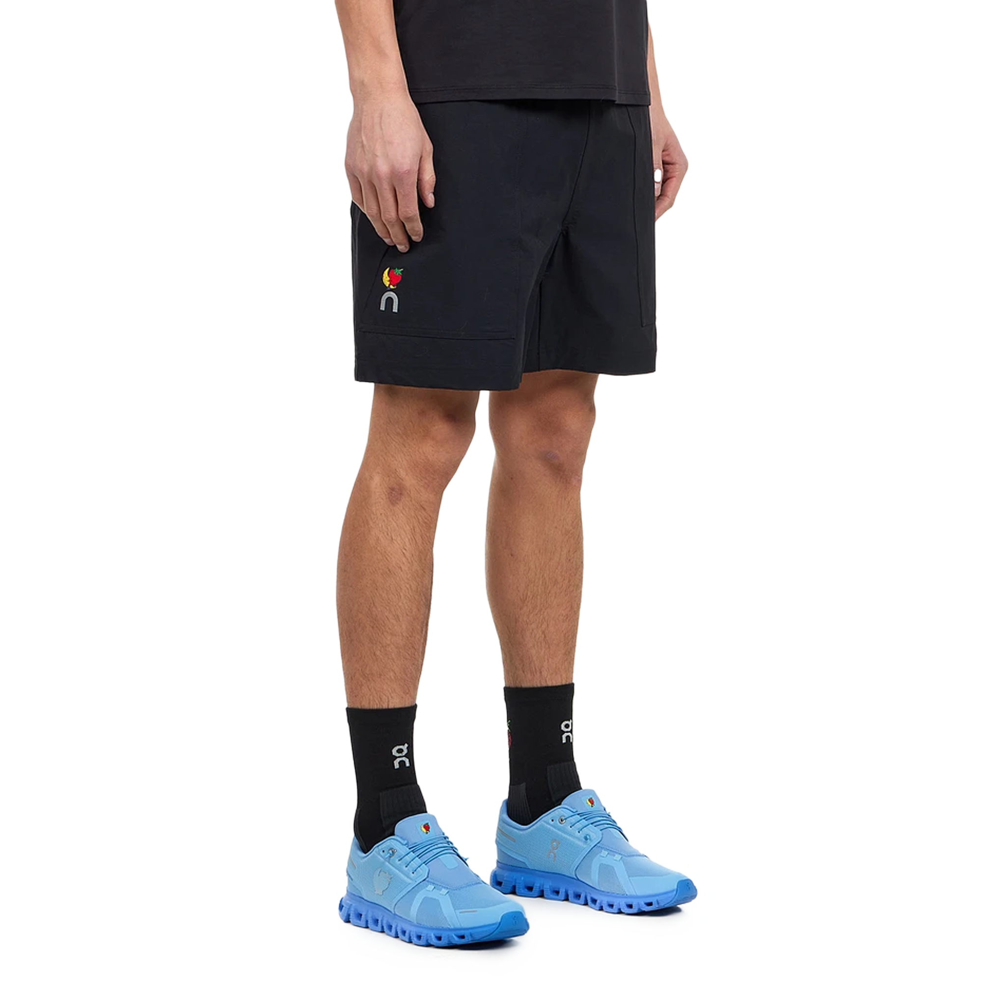 On x Sky High Farm Trek Shorts Black