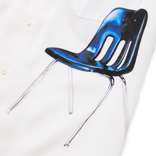 One Of These Days I Never Believed In Much, But I Believe In You Camp Shirt Ivory