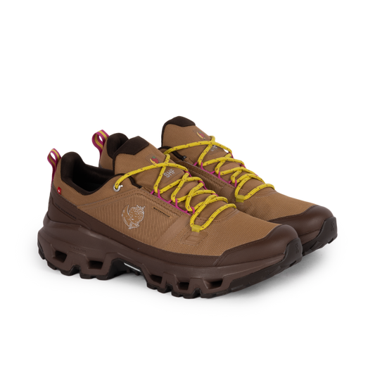 On x Sky High Farm Cloudrock Low Waterproof Sphinx/Chestnut 3MG11355556