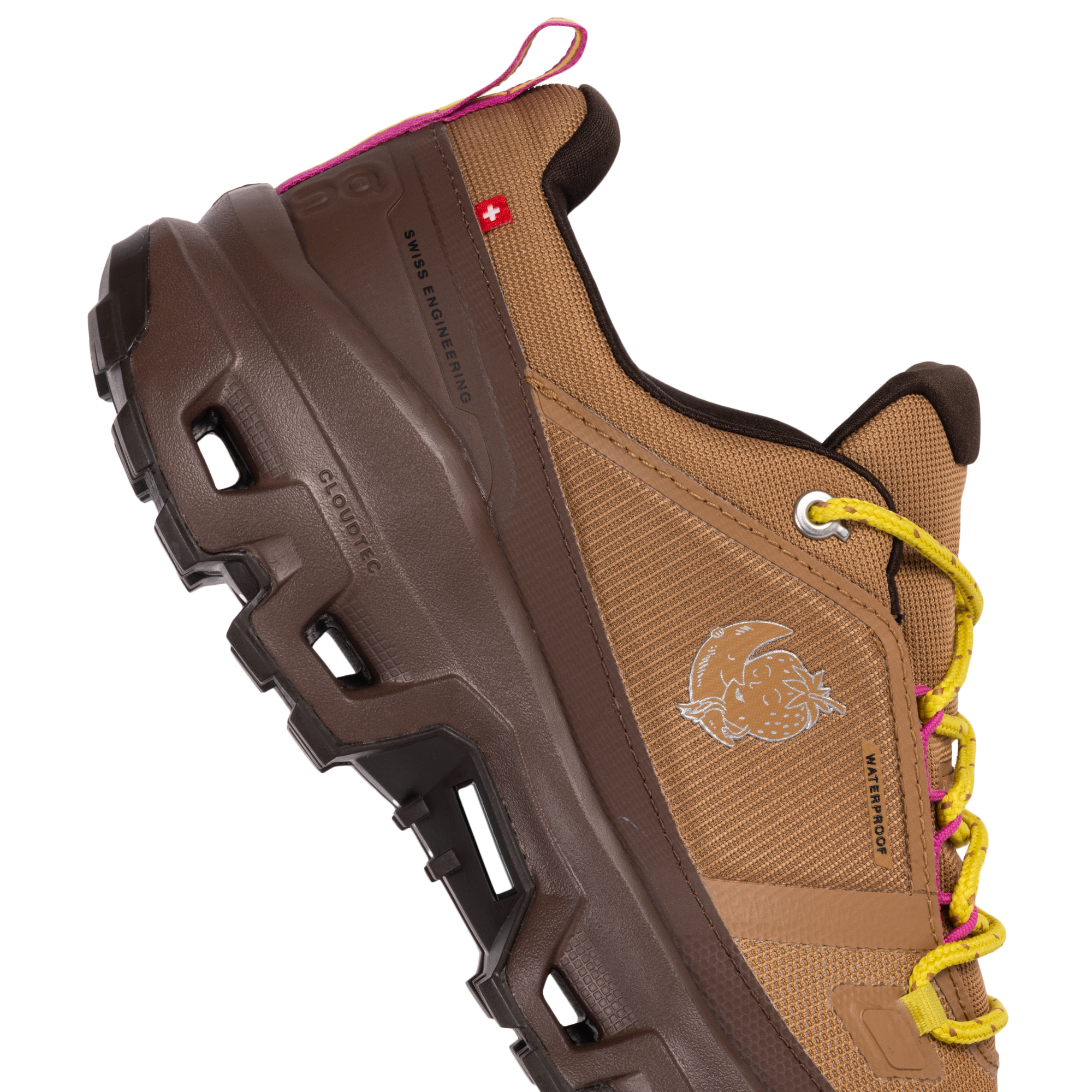 On x Sky High Farm Cloudrock Low Waterproof Sphinx/Chestnut 3MG11355556