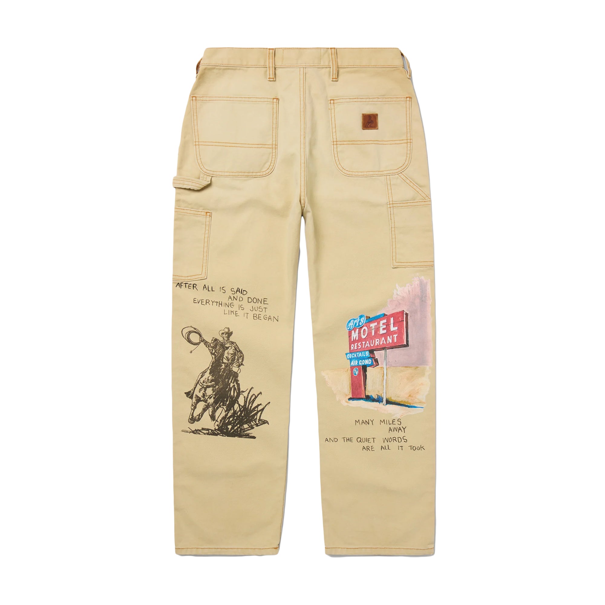 One Of These Days Just Like It Began Painters Pant