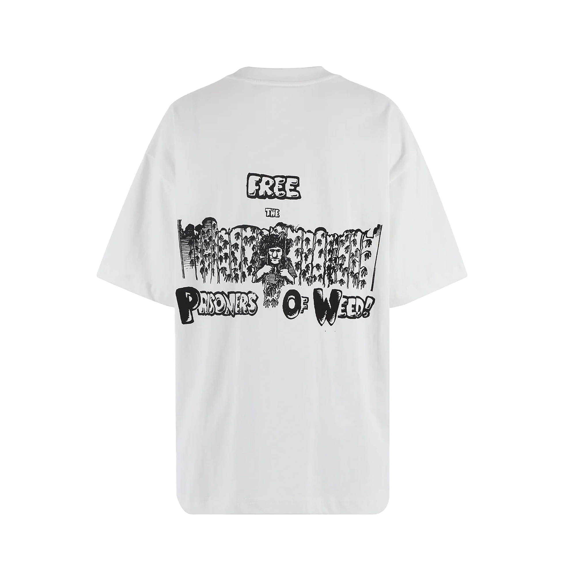 Mister Green P.O.W. Tee White