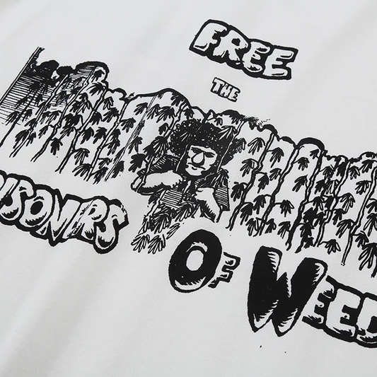 Mister Green P.O.W. Tee White