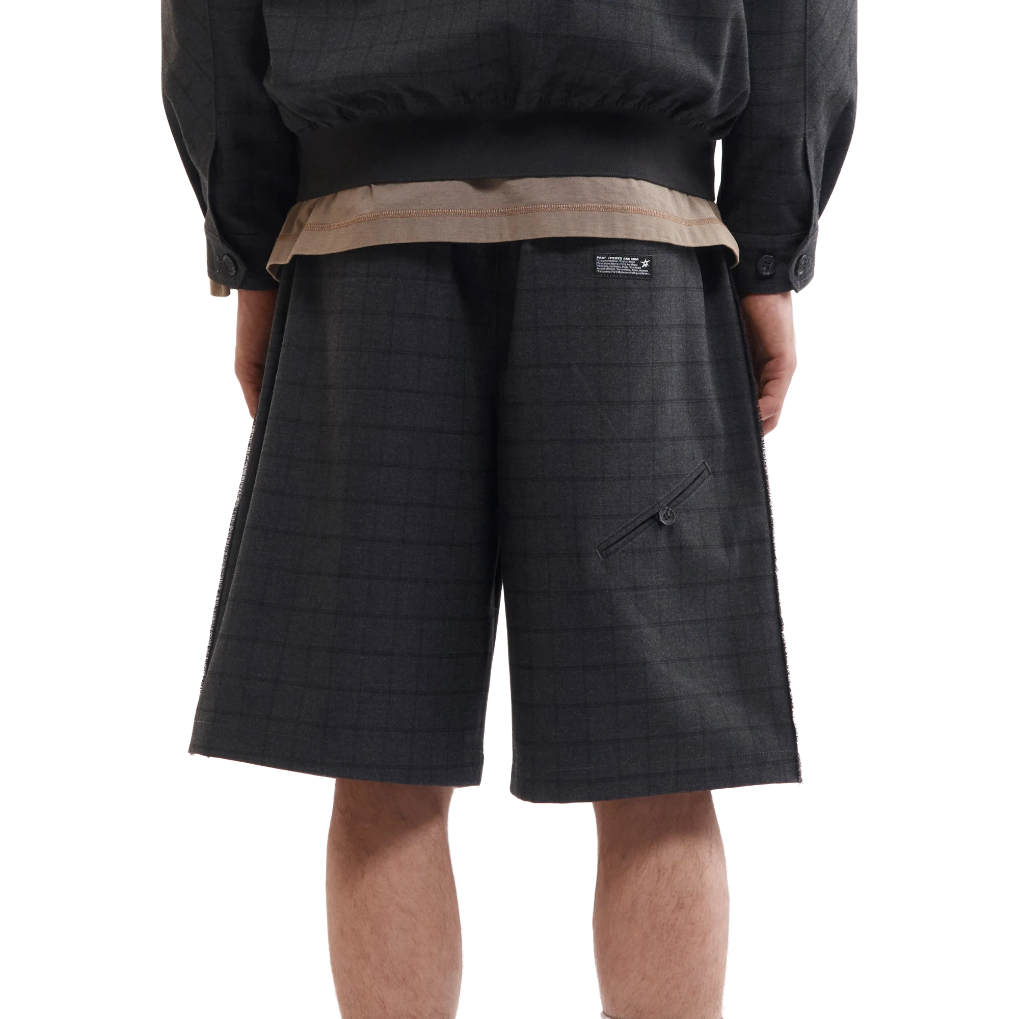 Perks And Mini Two Mil A Russell Shorts Grey