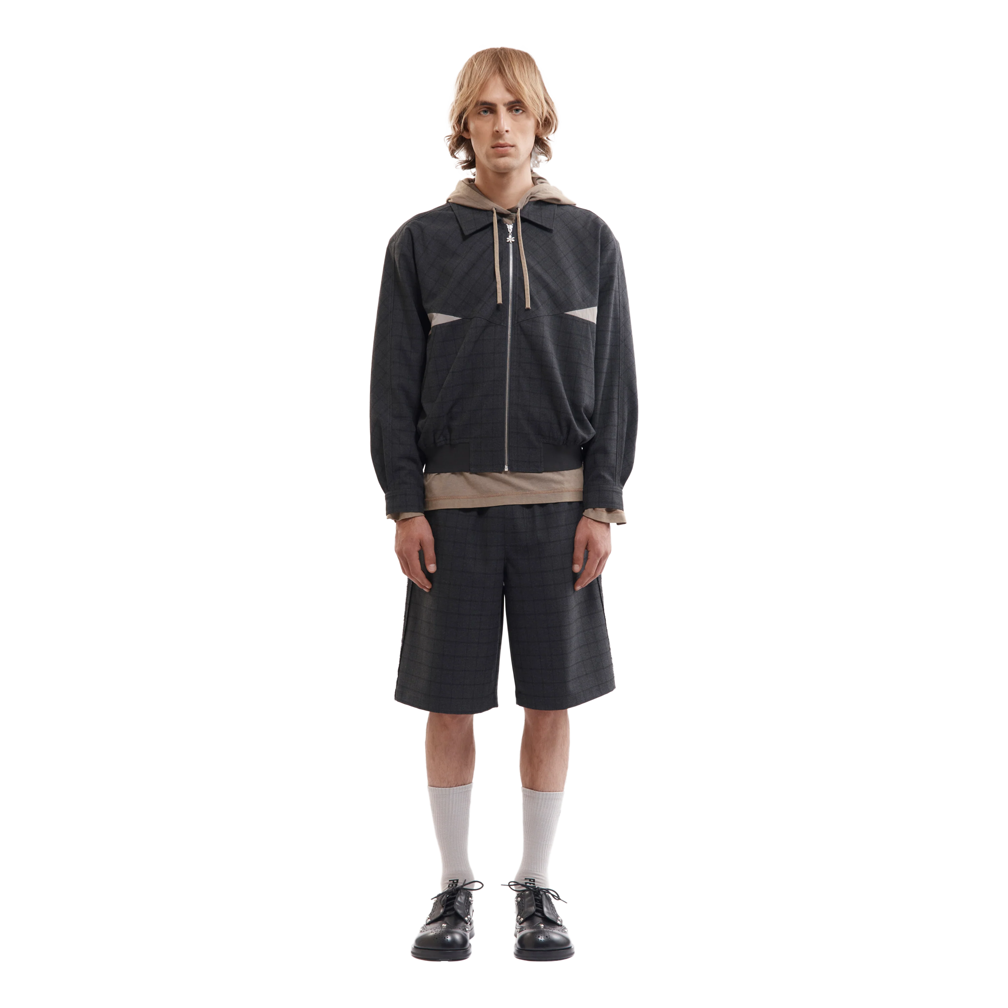 Perks And Mini Two Mil A Russell Shorts Grey