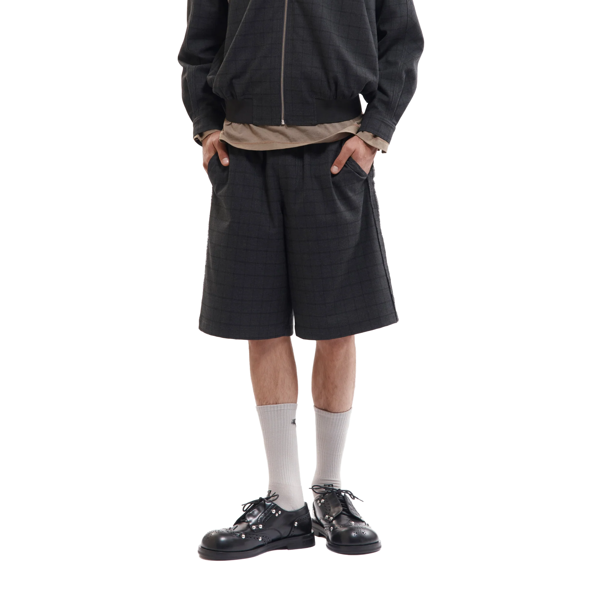 Perks And Mini Two Mil A Russell Shorts Grey