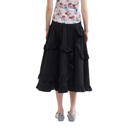 Perks And Mini Women's Two Mil Pathways Skirt Black